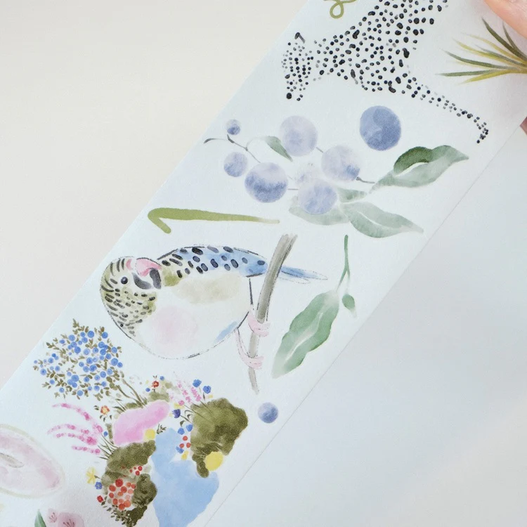Taśma Washi Pre-Cut | Rajski ogród - Image 3