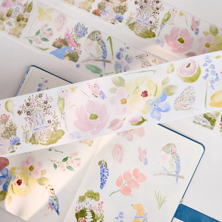 Taśma Washi Pre-Cut | Rajski ogród - Image 4