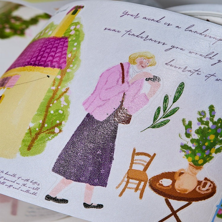 Taśma Washi Pre-Cut | Wiosenny dzień - Image 3