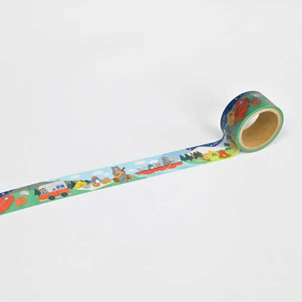 Taśma washi Yamanoha Chonaikai | Obóz - Image 3