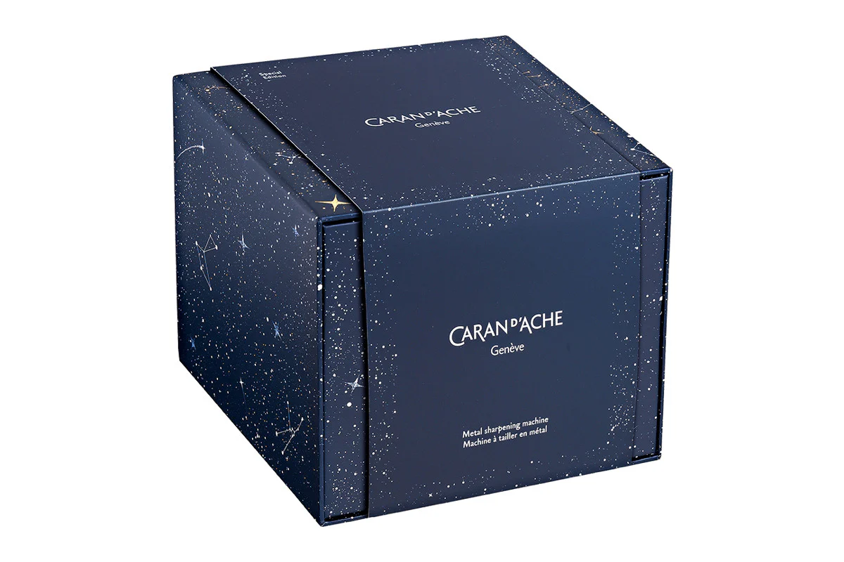 Temperówka mechaniczna Caran D'Ache Cosmic Blue | Edycja Limitowana - Image 3
