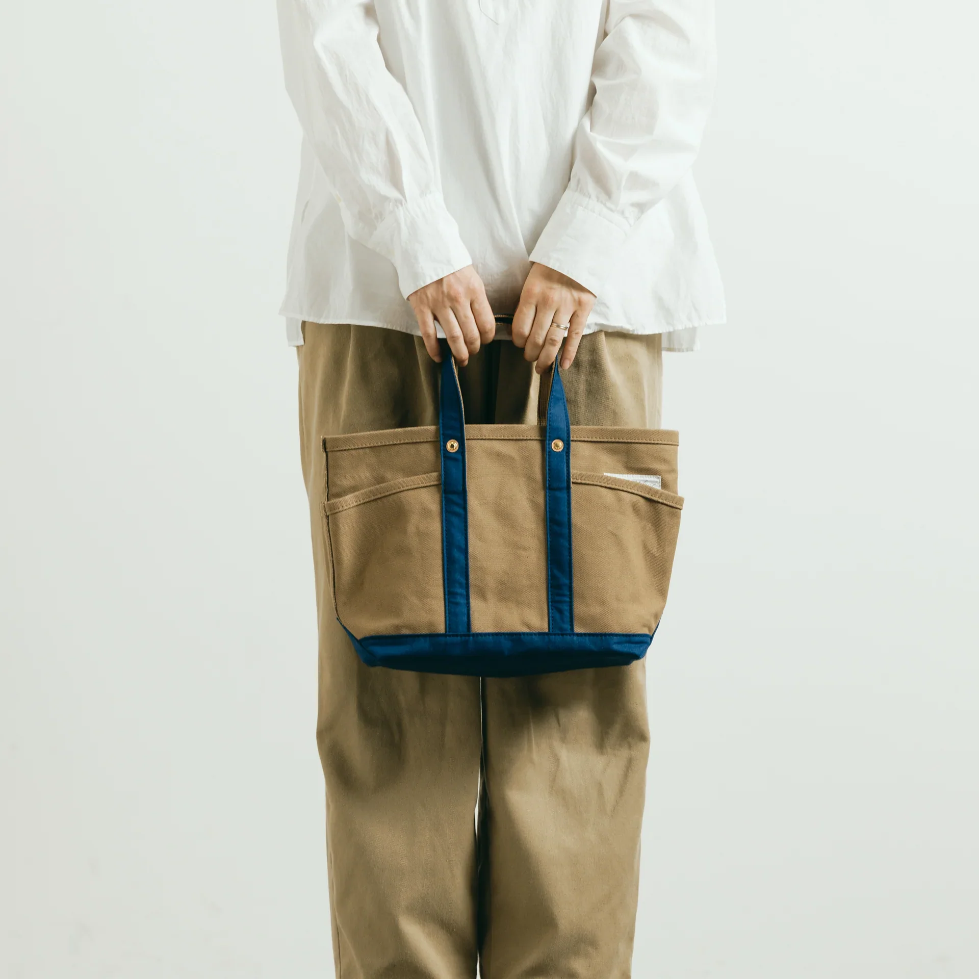 Torba Tote Mini The Superior Labor | Beż x Khaki - Image 5