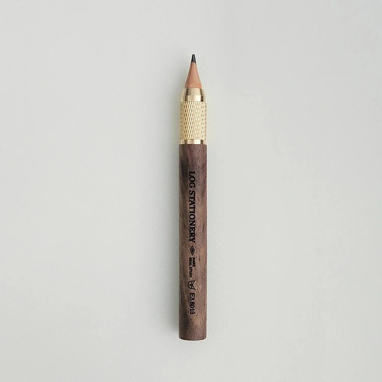 Uchwyt do ołówka drewnianego LOG Stationery - Image 3