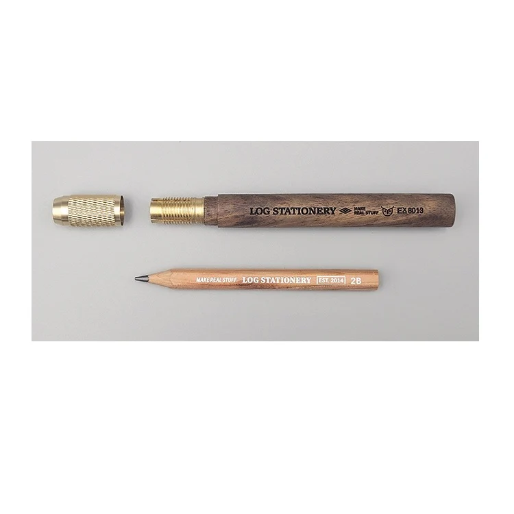 Uchwyt do ołówka drewnianego LOG Stationery - Image 7