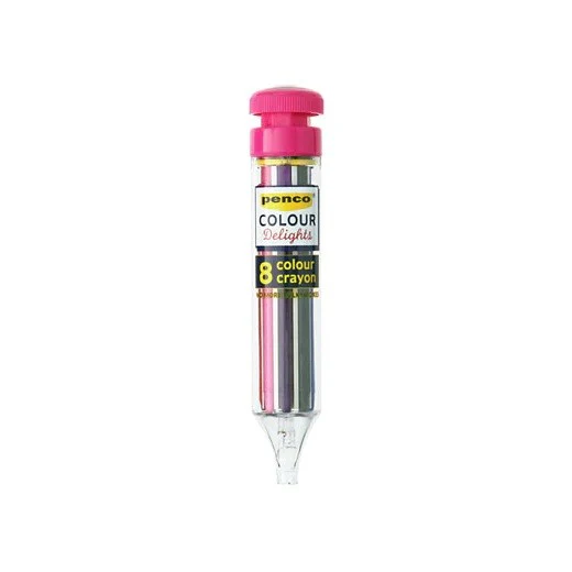 Wielokolorowe kredki 8w1 Penco