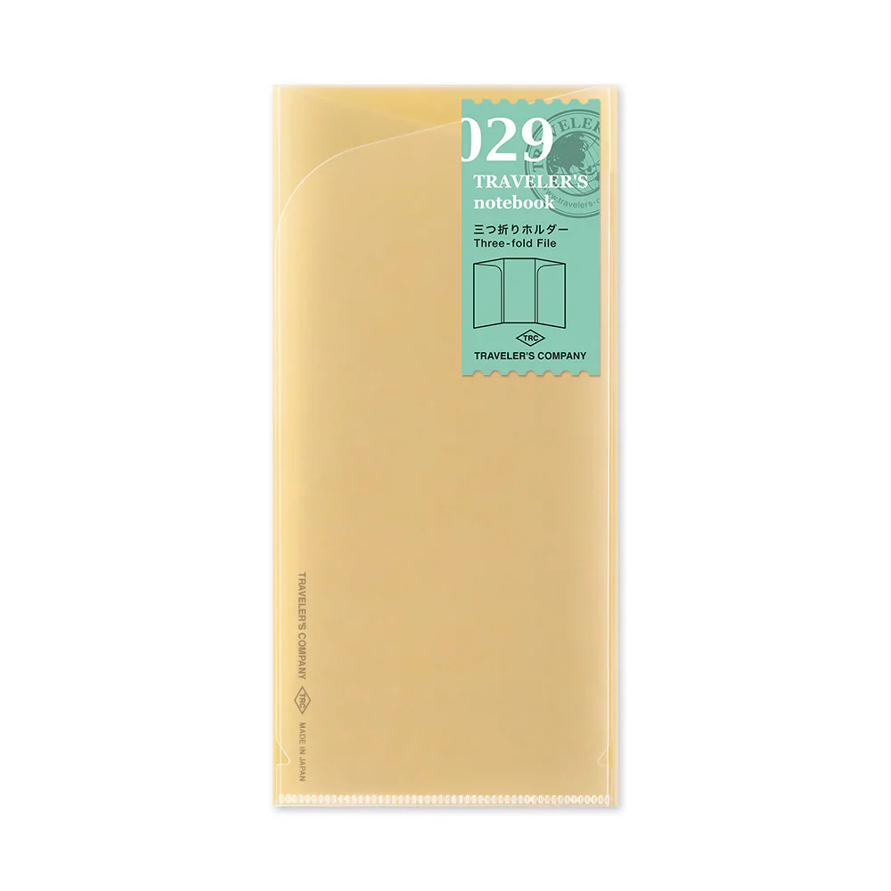 Wkład do Traveler's Notebook 029 | Folder A4