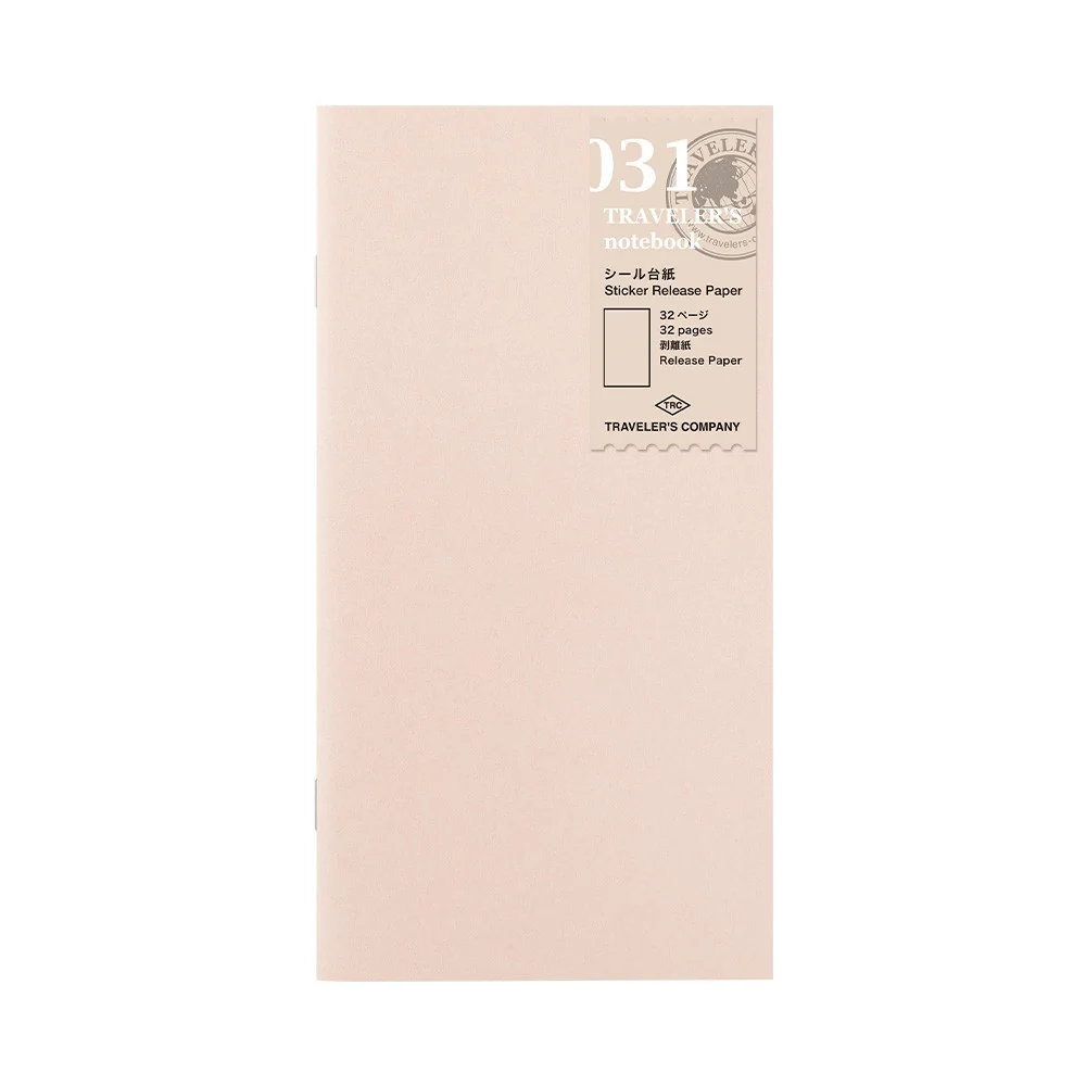 Wkład do Traveler's Notebook 031 | Papier do naklejek
