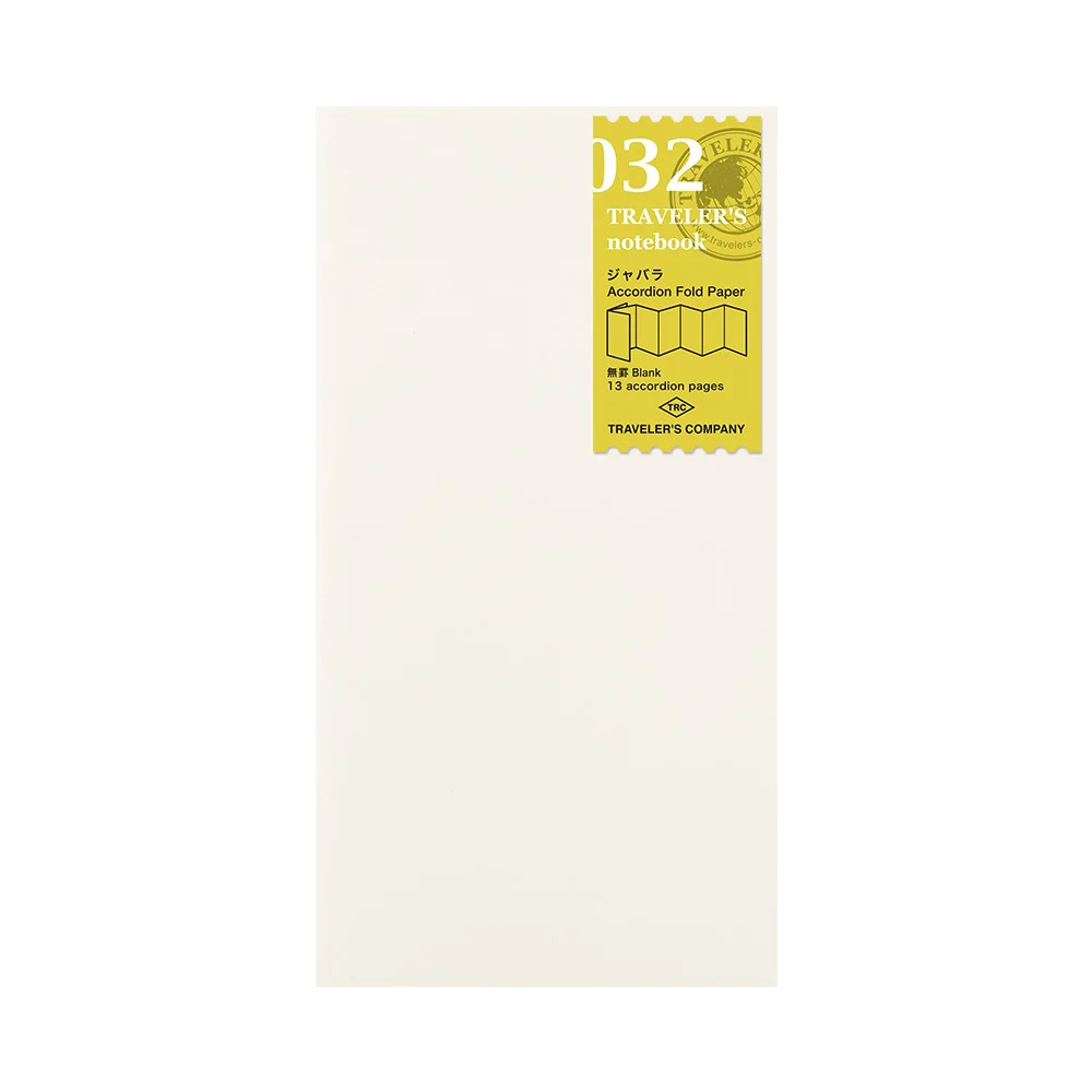 Wkład do Traveler's Notebook 032 | Papier składany
