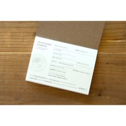 Wkład do Traveler's Notebook Passport Size Traveler's Factory 1/2 Short Trip | Papier Kraft - Image 4