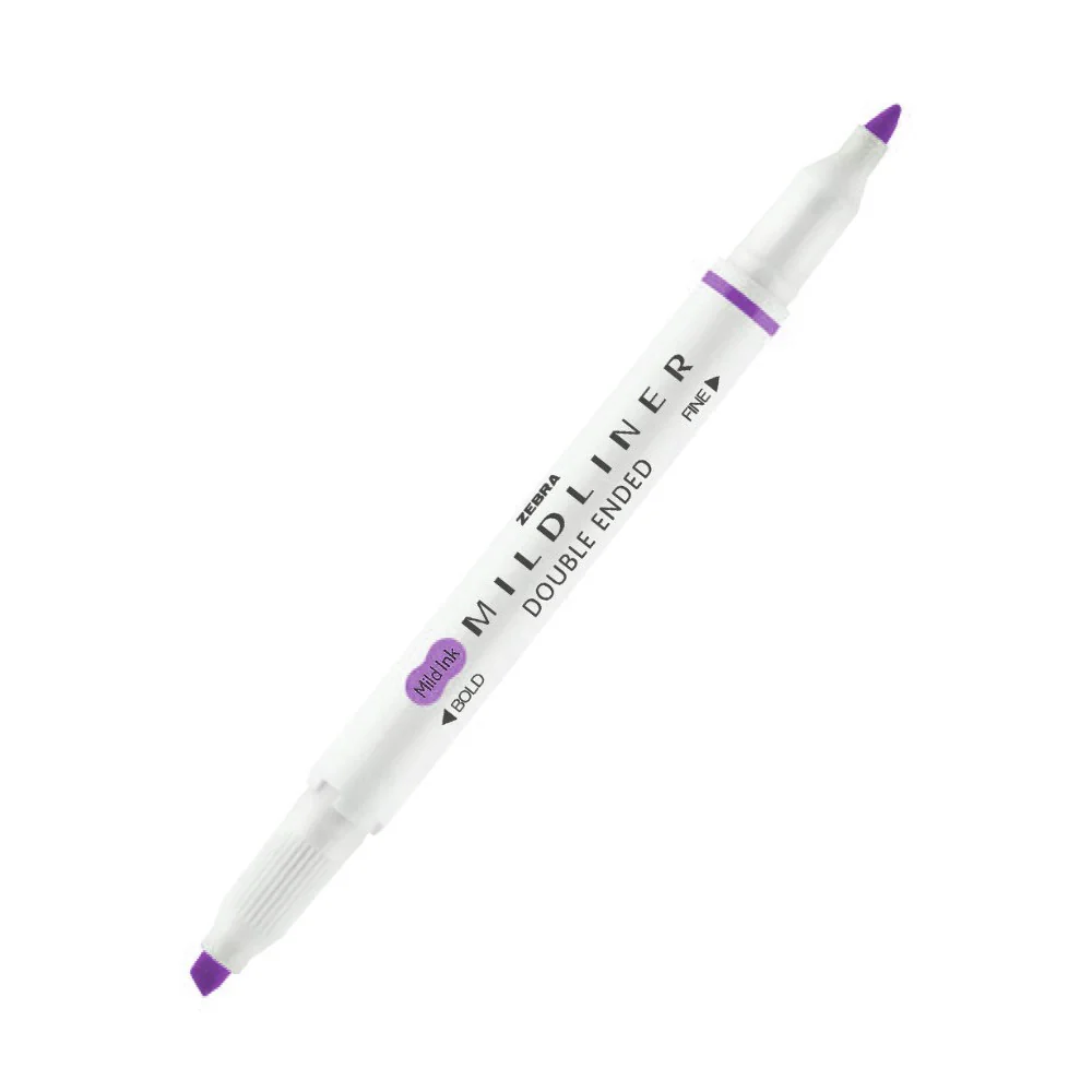 Zakreślacz dwustronny MILDLINER Zebra | Pastelowy - Image 5