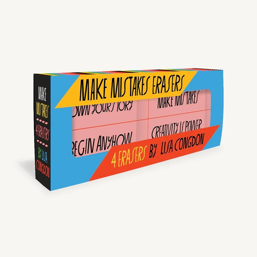 Zestaw gumek do mazania Make Mistakes Erasers